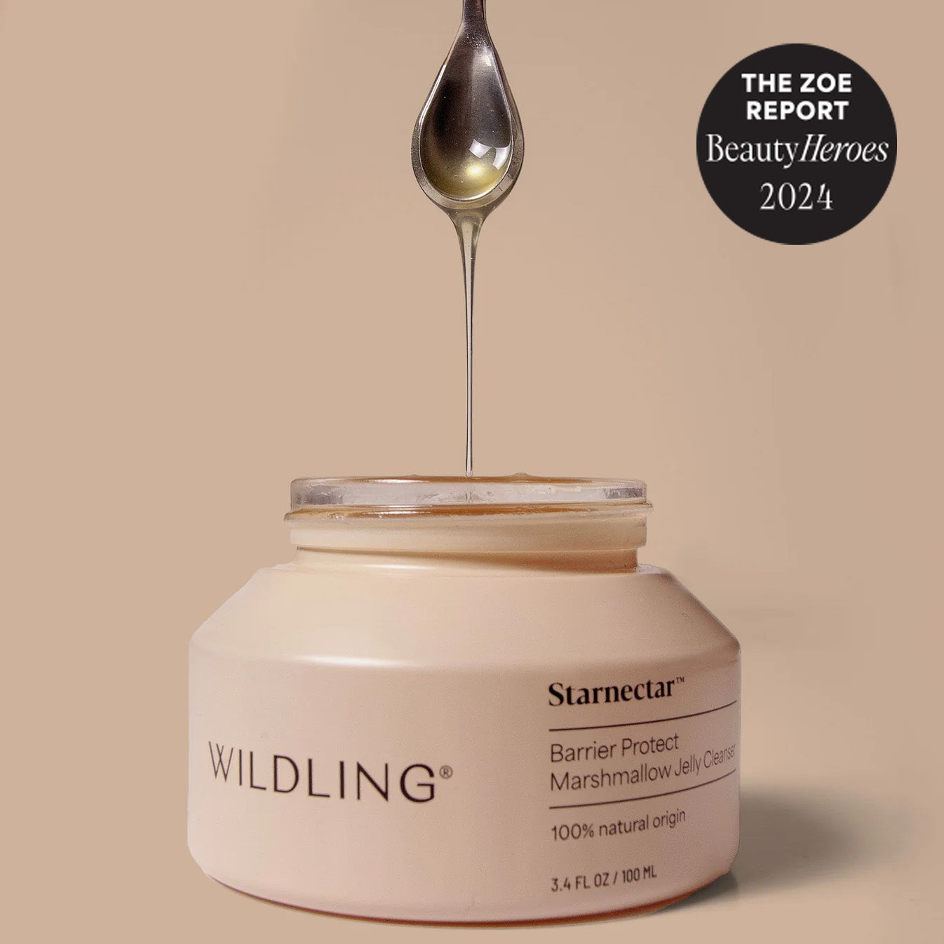 Starnectar Jelly Cleanser award winner of Zoe Report Beauty Heroes 2024