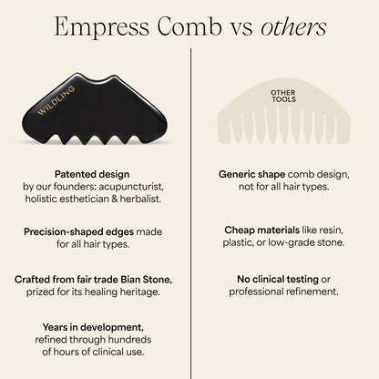 Empress Gua Sha Stimulating Scalp Comb